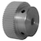 B&B Manufacturing 60-2P09-6A3, Timing Pulley, Aluminum, Clear Anodized,  60-2P09-6A3 - alternate 1